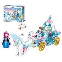 Конструктор серии Розовая мечта, 191 дет., кор.