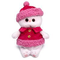 Кошечка Ли-Ли BABY в жилетке и шапке с отделкой 20 см