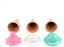 Формочки для песочницы ZEBRATOYS Мороженое