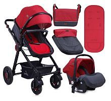 Коляска-трансформер Lorelli Alexa c автокреслом