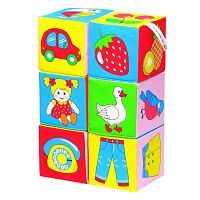 Кубики Мякиши Предметы 6 кубиков по 10 см, 20(ш)х43(в)х10(г) см