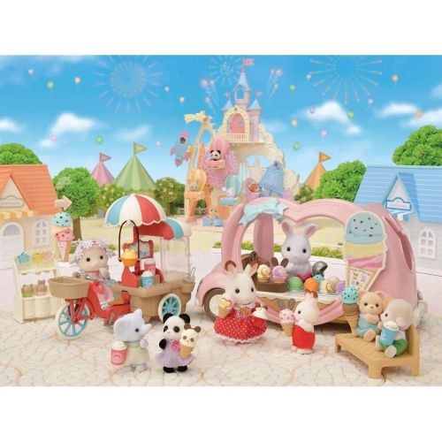 Игровой набор Sylvanian Families Фургончик с мороженым 5651 фото 5