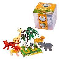 Игровой набор ABtoys Юный натуралист Фигурки диких животных в боксе, в дисплее 36шт