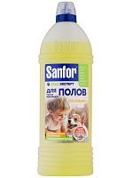 SANFOR Средство для мытья полов УЛЬТРА БЛЕСК "ZOO эксперт Когда в доме собака", 1 л
