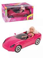 Кукла Defa 29 см в кабриолете Автоледи 8228 pink