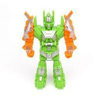 Фигурка робота, свет, в ассорт., эл.пит.AG3*2 шт. вх.в комплект, пакет