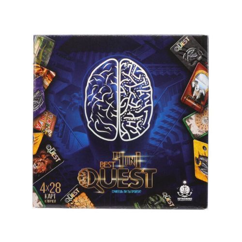 Карточная квест-игра 4 в 1