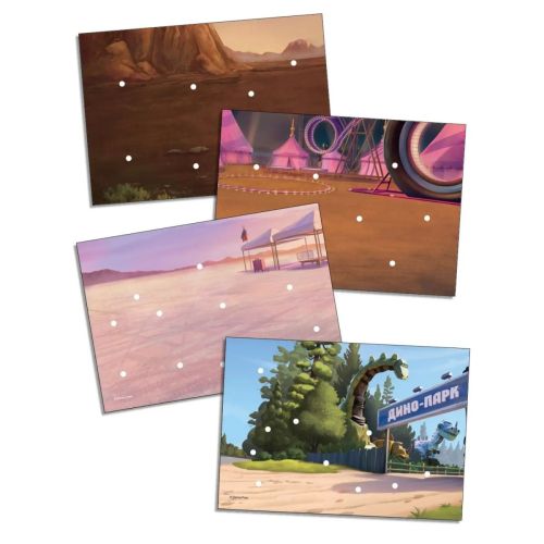 Издательский дом Лев Игра настольная Тачки Главная дорога фото 3