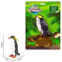 Фигурка ABtoys Юный натуралист Пингвин, термопластичная резина
