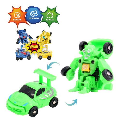 трансформер робот-машина краш, металл.корпус, зел. Трансформер Робот-машина Краш, металл.корпус, зел.