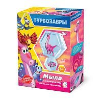 Набор для творчества Фантазёр Мыло с картинкой 2 в 1 ТУРБОЗАВРЫ До