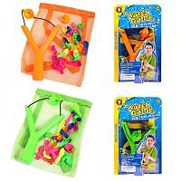 Набор водяных бомбочек в комплекте с воронкой, сетчатым мешочком для переноски и рогаткой для метания, 36 шт в наборе