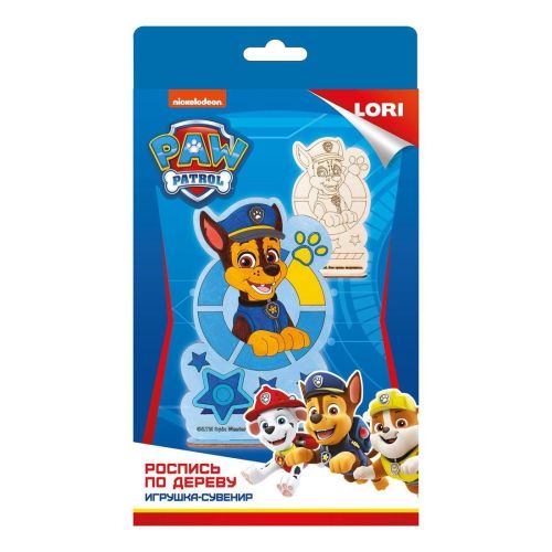 Роспись по дереву Щенячий патруль Гончик