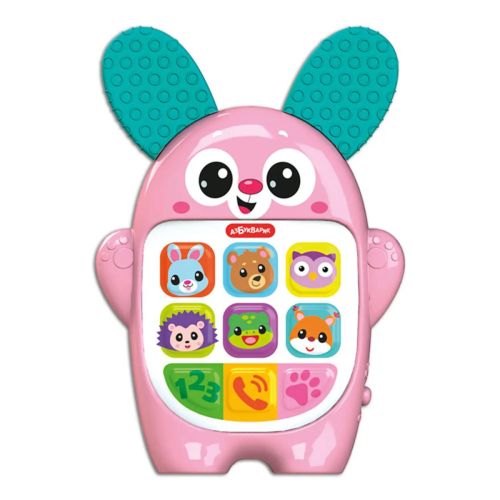 Азбукварик Мой первый смартфончик Зайчик фото 2