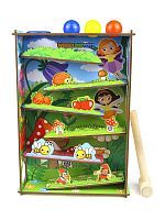 Развивающая игрушка Woodlandtoys Стучалка Горки Полянка 29*20,5