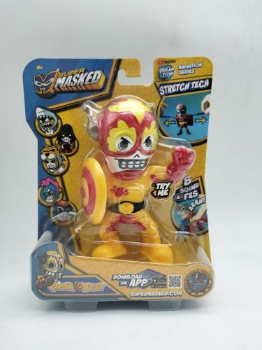 Фигурка-тянучка SUPERMASKED, супергерой CAPTAIN NUGET, со звуком