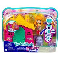 Игровой набор Mattel Enchantimals Домик-сюрприз Гризельды Жираффи