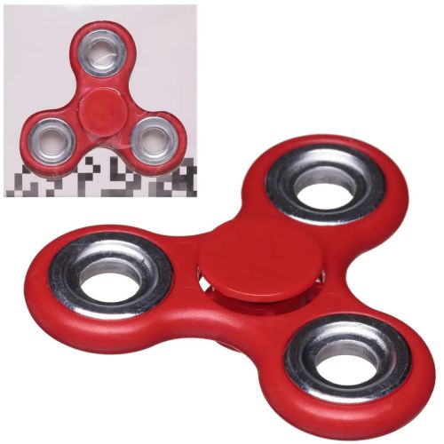 Спиннер тройной пластмассовый 6,5х6,5х2 см в ассортименте Y22925002 фото 3