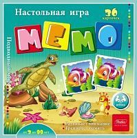 Настольная игра Hatber Мемо Подводный мир