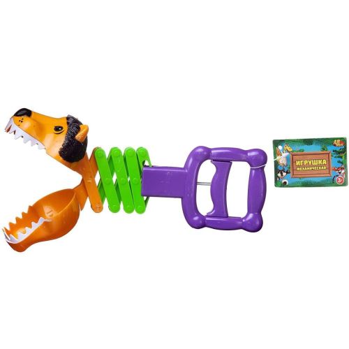 игрушка abtoys зубастики грозный тигр, выдвижная 20 см фото 3 Игрушка ABtoys Зубастики Грозный тигр, выдвижная 20 см фото 3