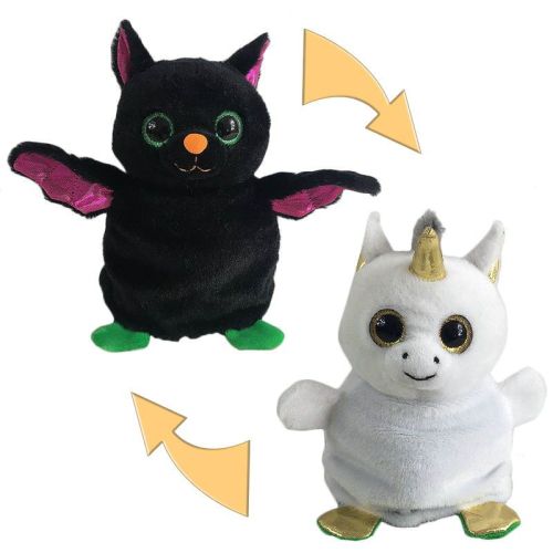 Перевертыши. Мышка летучая/Единорог 16 см, игрушка мягкая