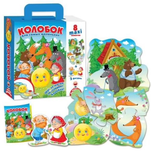настольная игра vladi toys колобок vt2909-11 Настольная игра Vladi Toys Колобок VT2909-11