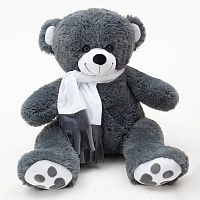 Мягкая игрушка Fixsitoysi Медведь Ден серый 80 см
