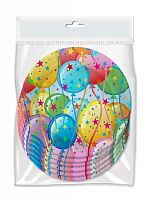 Набор бумажных тарелок ND Play Шары 230 мм 6 штук