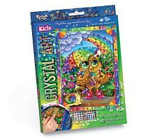 Danko Toys Набор алмазной вышивки Crystal Art Сова и радуга (Cart-01-10)