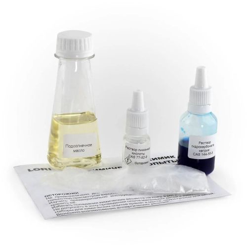 Набор Химические опыты.Лава синяя фото 2