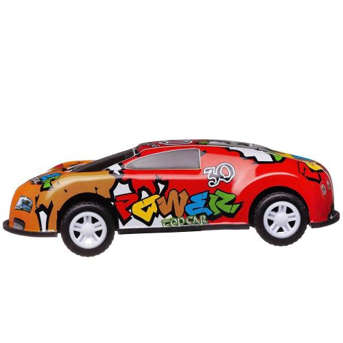 Машинка Junfa Гоночная инерционная металлическая номер 30 фото 3