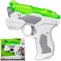 Бластер Junfa "Space Series", со световыми и звуковыми эффектами, зеленый, 16,5х4х14 см