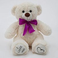 Мягкая игрушка Fixsitoysi Медведь Макар молочный 80 см