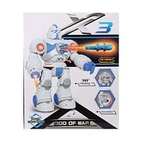 Робот эл., свет, звук, стреляет ракетами 5шт., эл.пит.АА*3шт.не вх.в комплект