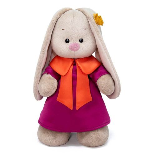 Зайка Ми в ярком платье 25 см