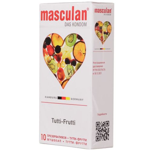 презервативы masculan tutti-frutti № 10 с ароматом тутти-фрутти Презервативы Masculan Tutti-Frutti № 10 С ароматом Тутти-Фрутти