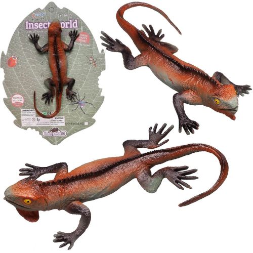 фигурка игровая junfa ящерица коричневая с черными полосами Фигурка игровая Junfa Ящерица коричневая с черными полосами