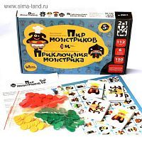 Настольная игра Десятое королевство Пир монстриков и Приключения монстрика 2 в 1