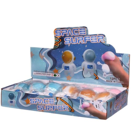 мялка-сквиши junfa космонавт 13х8х2 , дисплей 12 шт фото 6 Мялка-сквиши Junfa Космонавт 13х8х2 , дисплей 12 шт фото 6