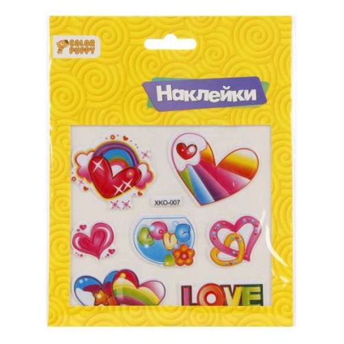 набор наклеек "сердечки" Набор наклеек "Сердечки"