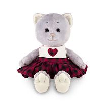 Мягкая игрушка Мышель в Клетчатой Юбке 25 см