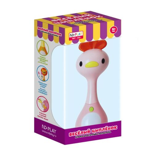 Погремушка ND Play Веселый цыпленок фото 2