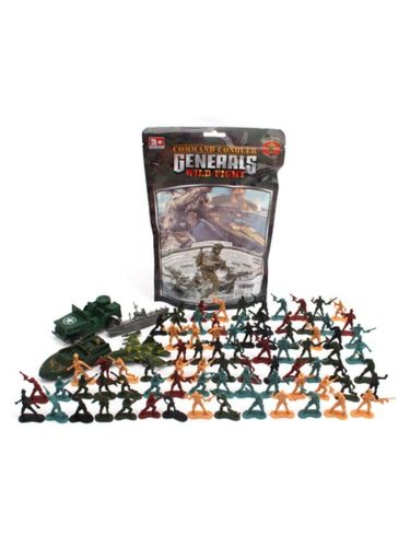 Набор Военный, 84 предмета,  пакет