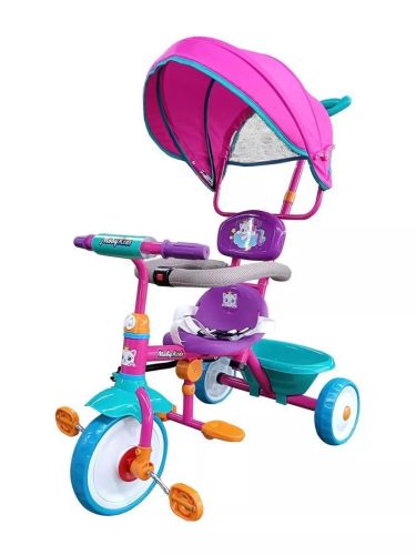 Трехколесный велосипед 3 в 1 Moby Kids Принцесса фото 2