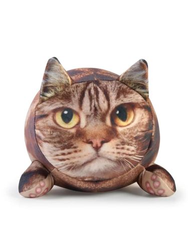 Мягкая игрушка СмолТойс Котенок-валик 33 см фото 6