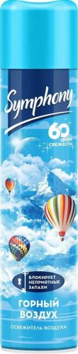 symphony освежитель воздуха горный воздух 300 см3 Symphony Освежитель воздуха Горный воздух 300 см3