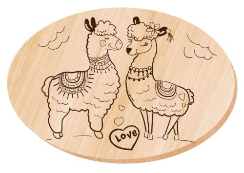 Дощечка для выжигания Десятое королевство Ламы фото 2
