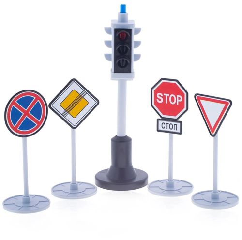 Игровой набор Светофор с дорожными знаками Форма С-159-Ф фото 3