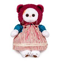 Кошечка Ли-Ли в шапке с ушками и сарафане 24 см