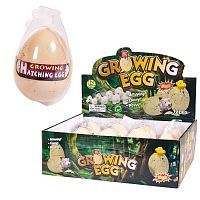 Игрушка, растущая в воде из яйца "Животные", 12 видов в коллекции